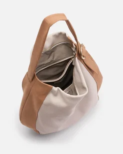 BIBA Bandolera-Bandolera Ashby De Piel Blanco