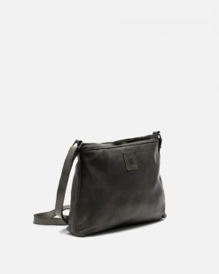 BIBA Bandolera-Bandolera Boston De Piel Negro