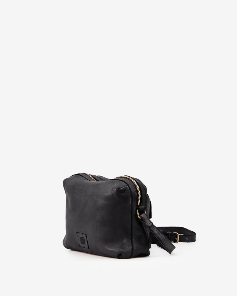 BIBA Bandolera-Bandolera Boston De Piel Negro