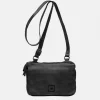 BIBA Bandolera-Bandolera Boston De Piel Negro