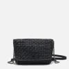 BIBA Bandolera-Bandolera Looma De Piel Negro