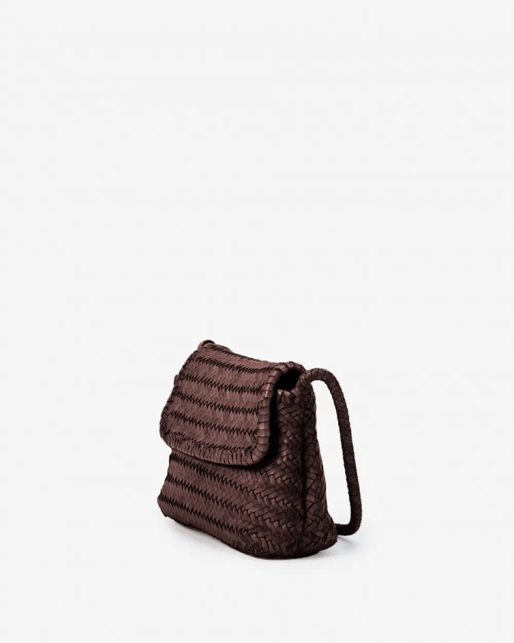 BIBA Bandolera-Bandolera Perkins De Piel Marron Oscuro
