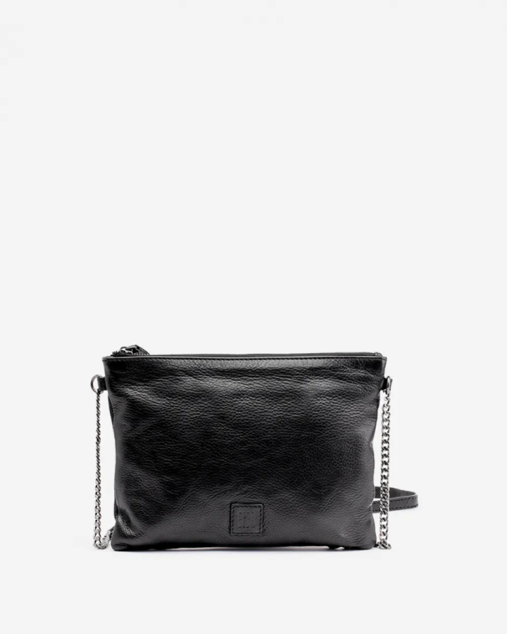 BIBA Bandolera-Bandolera Tacoma De Piel Negro