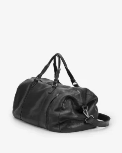 BIBA Bolsa De Viaje-Bolsa De Viaje Gary De Piel Negro