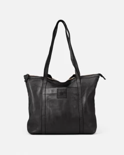 BIBA Bolsos Hobo-Bolso De Hombro Boston De Piel Negro