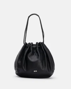 BIBA Bolsos Hobo-Bolso De Hombro Grace De Piel Negro
