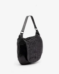 BIBA Bolsos Hobo-Bolso De Hombro Hardy De Piel Negro