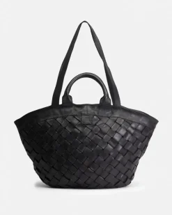 BIBA Bolsos Hobo-Bolso De Hombro Lewisburg De Piel Negro