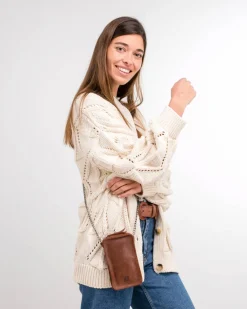 BIBA Fundas Para Móvil-Funda Logan Crush De Piel Cuero