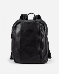 BIBA Mochila-Mochila Gary De Piel Negro