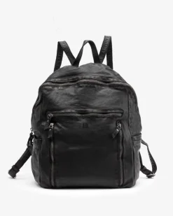 BIBA Mochila-Mochila Greenville De Piel Negro