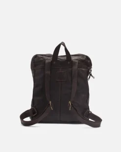 BIBA Mochila-Mochila Michigan De Piel Marron Oscuro