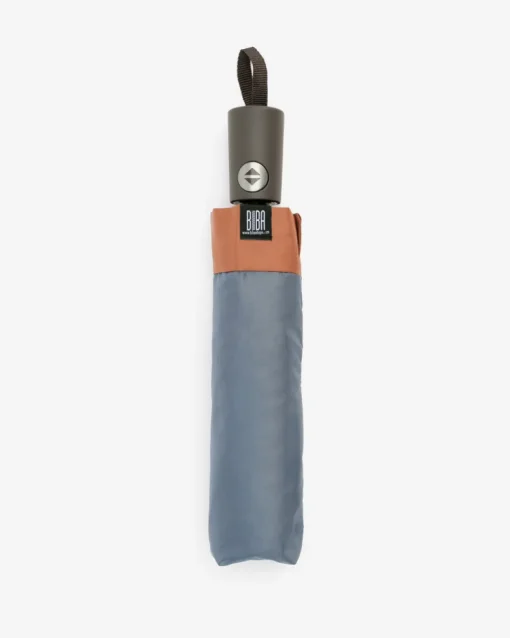 BIBA Paraguas-Paraguas Travel Plegable| Gris
