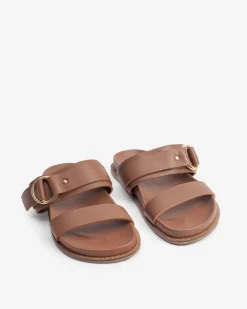 BIBA Sandalias-Sandalia Beverly De Piel Cuero