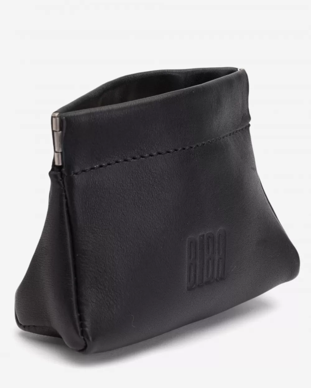 Mujer BIBA Estuches Y Neceseres<Pouch De Piel Natural Para Moneras Con Cierre Fuelle |